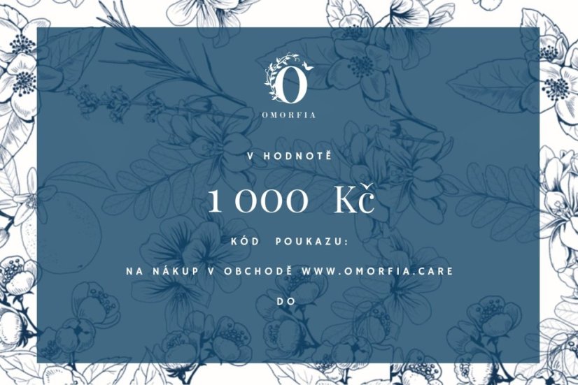 Dárkový poukaz 1 000 Kč