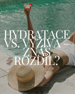 Suchá pleť není to samé jako dehydratovaná. Poznej rozdíl a dej pleti to, co opravdu potřebuje